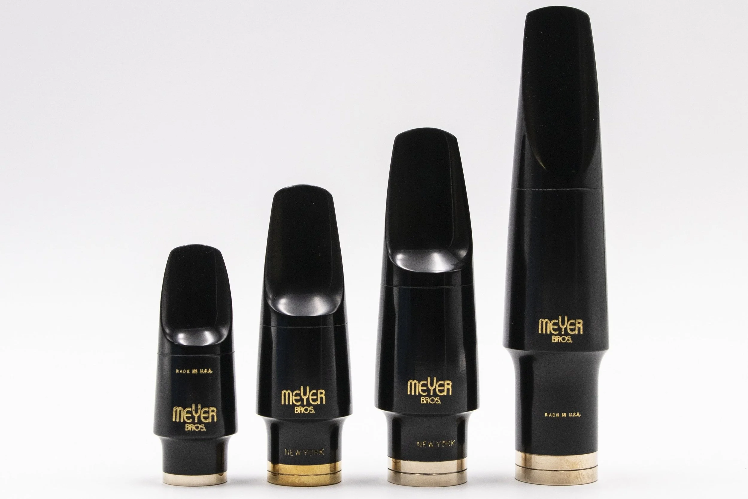 New NY Meyer Alto Saxophone Mouthpiece Compared to Vintage